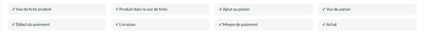 Les huit contrôles du tracking e-commerce
